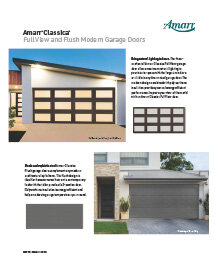 Amarr Classica Flush Brochure